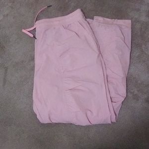 Pink joggers